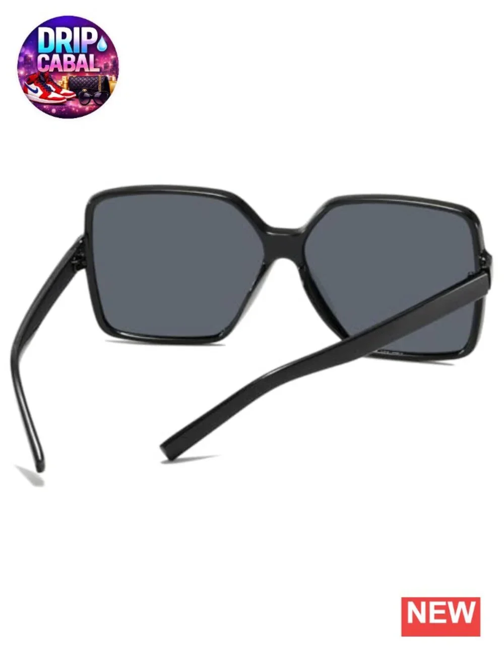 Chic Square Oversized Fashion Sunglasses UV Protection